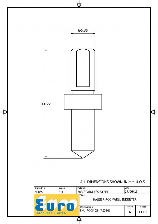 ROCK36 Rockwell Diamond Testing Indenter - Image 3